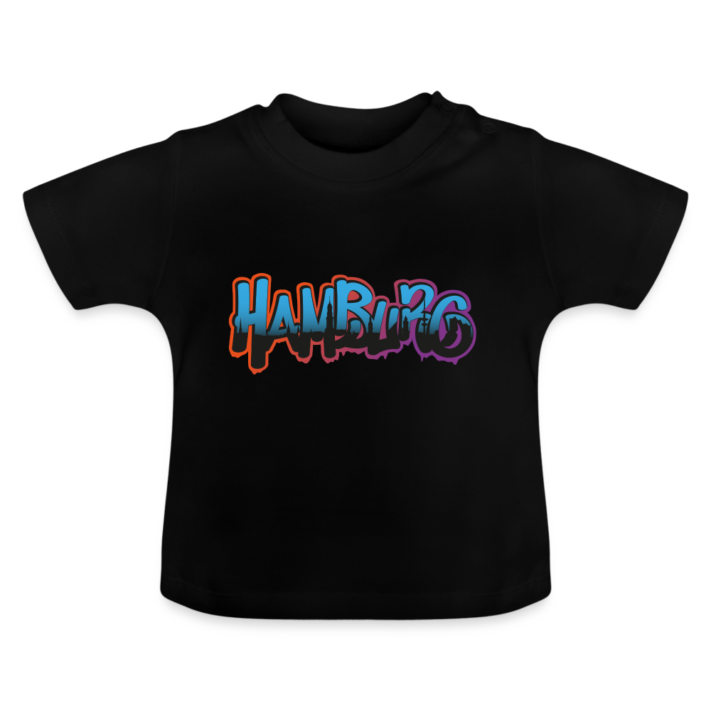 Baby T-Shirt - Hamburg - Schwarz