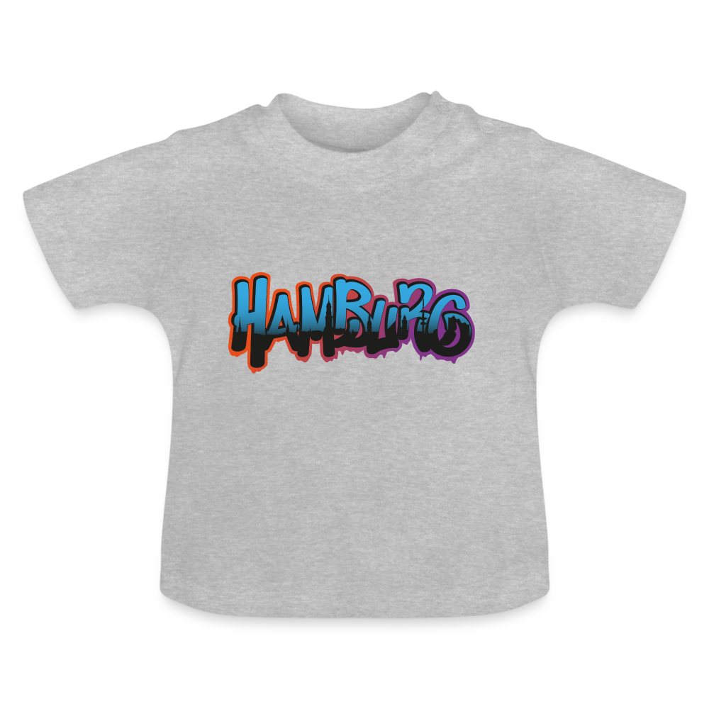 Baby T-Shirt - Hamburg - Grau meliert
