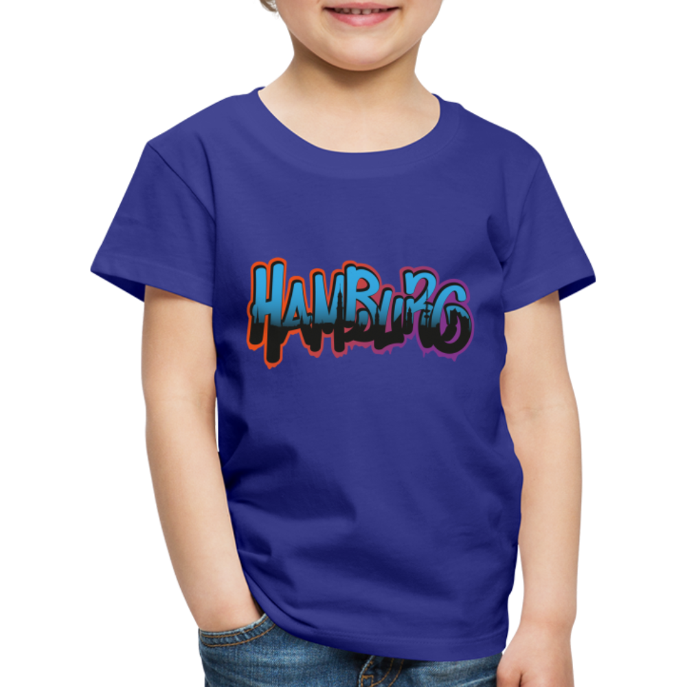 Kinder Premium T-Shirt - Hamburg - Königsblau