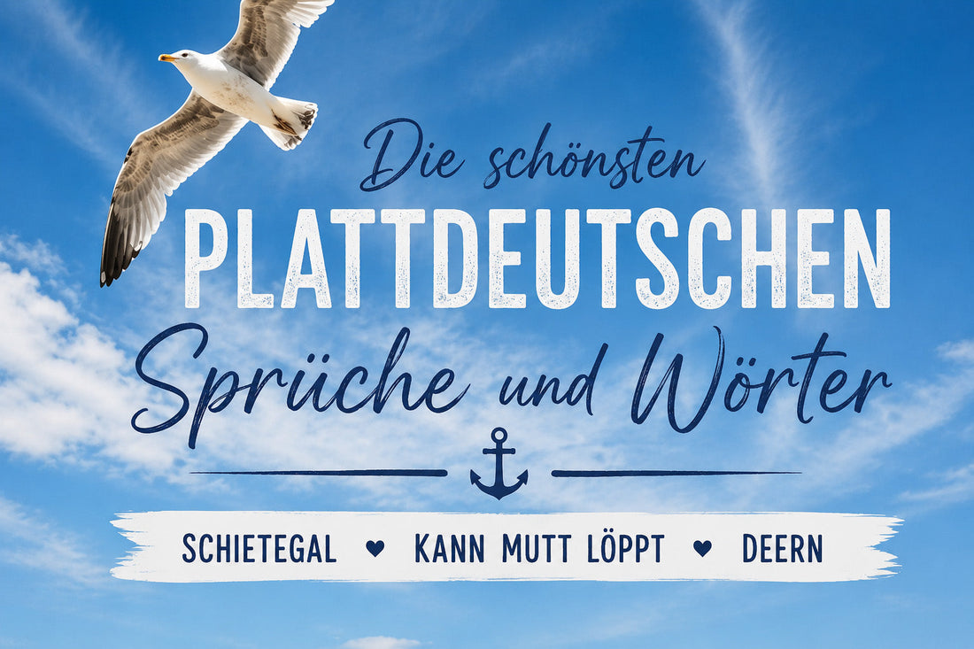 Die schönsten plattdeutschen Sprüche und Wörter