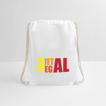 Turnbeutel - Schietegal Rot - Weiß