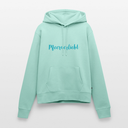 Damen Premium Hoodie - Meerverliebt - Mint 