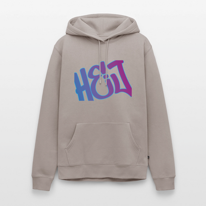 Herren Premium Hoodie - Hej - Taupe