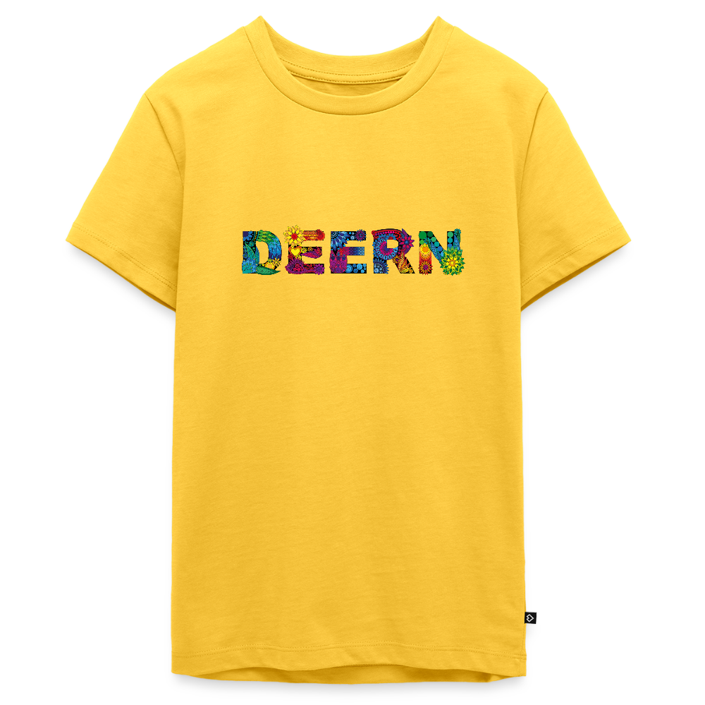 Teenager Premium T-Shirt - Deern - Gelb