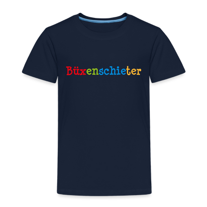Kinder Premium T-Shirt - Büxenschieter - Navy