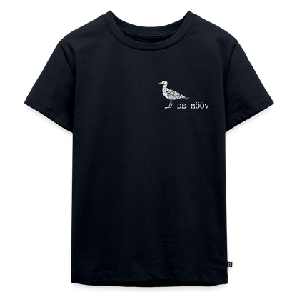 Kinder Premium T-Shirt - de Mööv (weiss) - Navy