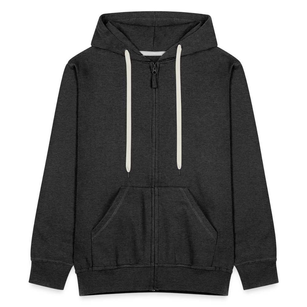 Herren Premium Kapuzenjacke - Schaf (weiss) - Anthrazit