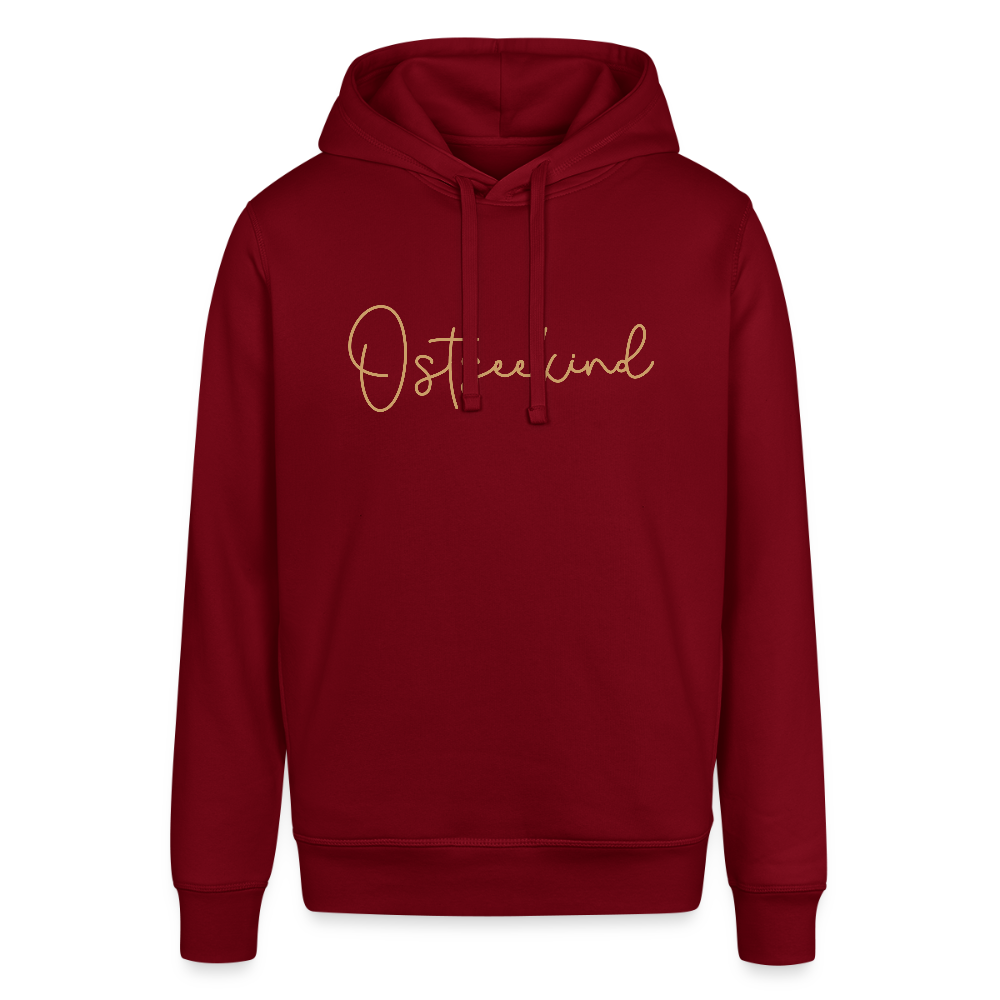 Unisex Bio-Hoodie - Ostseekind - Burgunderrot