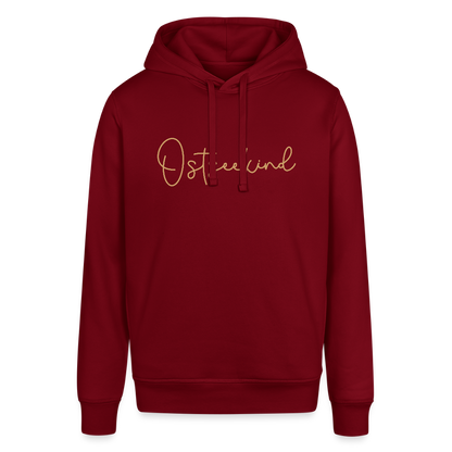 Unisex Bio-Hoodie - Ostseekind - Burgunderrot