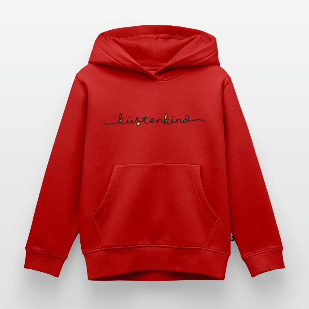 Kinder/Teenager Premium Hoodie "Küstenkind" - Rot