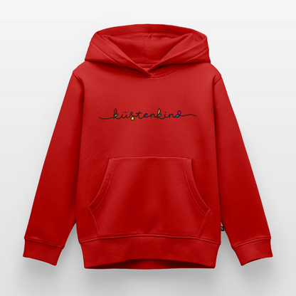 Kinder/Teenager Premium Hoodie "Küstenkind" - Rot