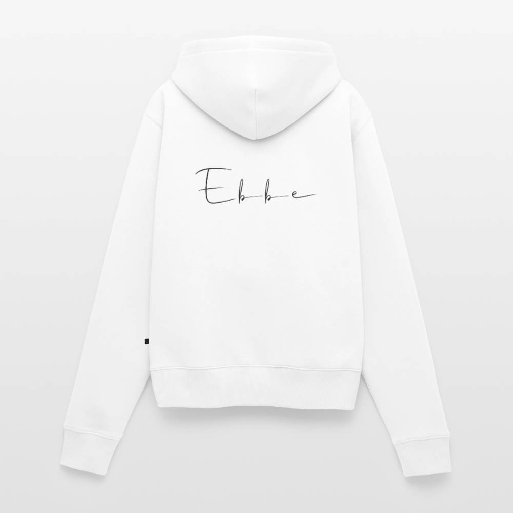 Ebbe - Damen Premium Kapuzenjacke - Weiß