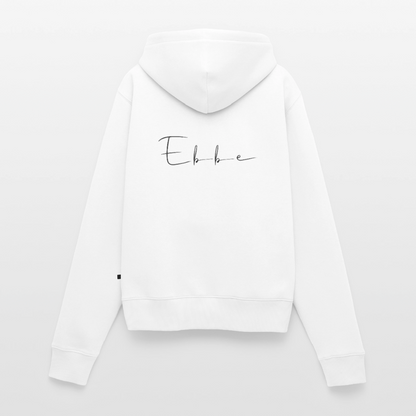 Ebbe - Damen Premium Kapuzenjacke - Weiß