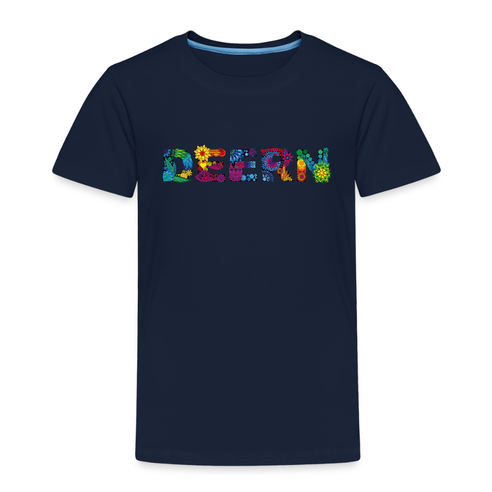 Kinder Premium T-Shirt - Deern - Navy