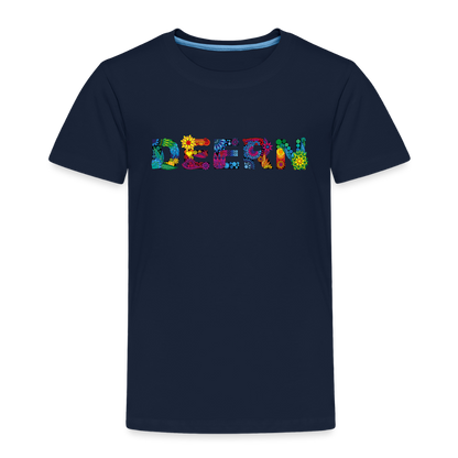 Kinder Premium T-Shirt - Deern - Navy