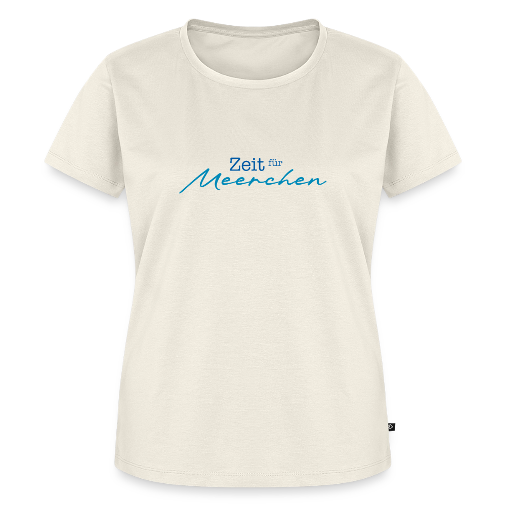 Damen Premium T-Shirt - Zeit für Meerchen - Naturweiß