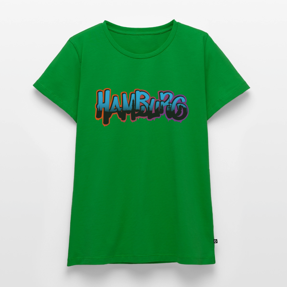 Damen Premium Bio T-Shirt - Hamburg - Grün