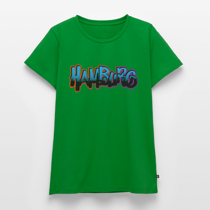 Damen Premium Bio T-Shirt - Hamburg - Grün