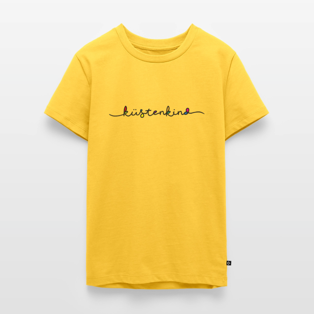 Teenager Premium T-Shirt "Küstenkind" - Sonnengelb