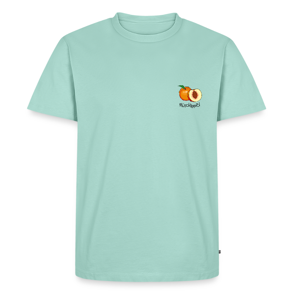 Herren Premium Bio T-Shirt - Plüschappel - Mint 