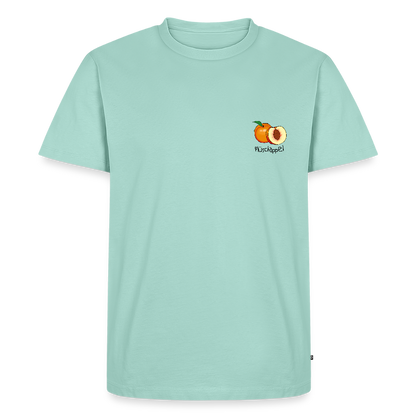 Herren Premium Bio T-Shirt - Plüschappel - Mint 