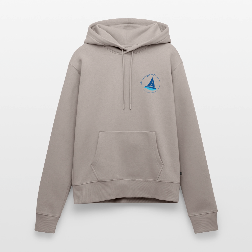 Damen Premium Hoodie - Küstenglück - Taupe