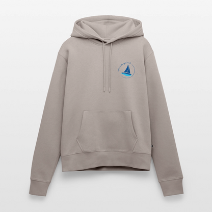 Damen Premium Hoodie - Küstenglück - Taupe