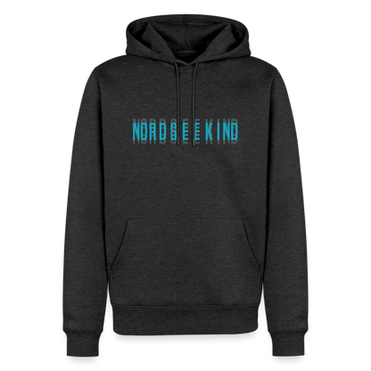 Nordseekind Herren Premium Hoodie - Anthrazit meliert