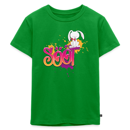 Kinder Premium T-Shirt - sööt Haas - Grün