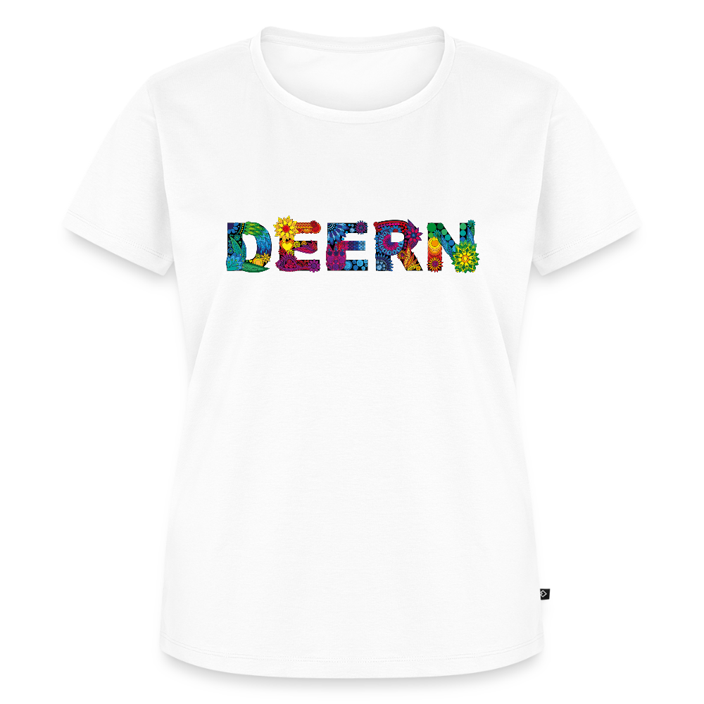 Damen Premium Bio T-Shirt - Deern - Weiß