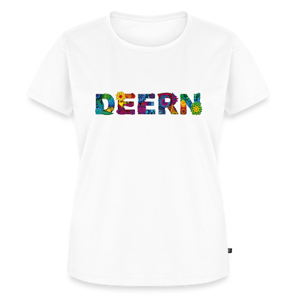 Damen Premium Bio T-Shirt - Deern - Weiß