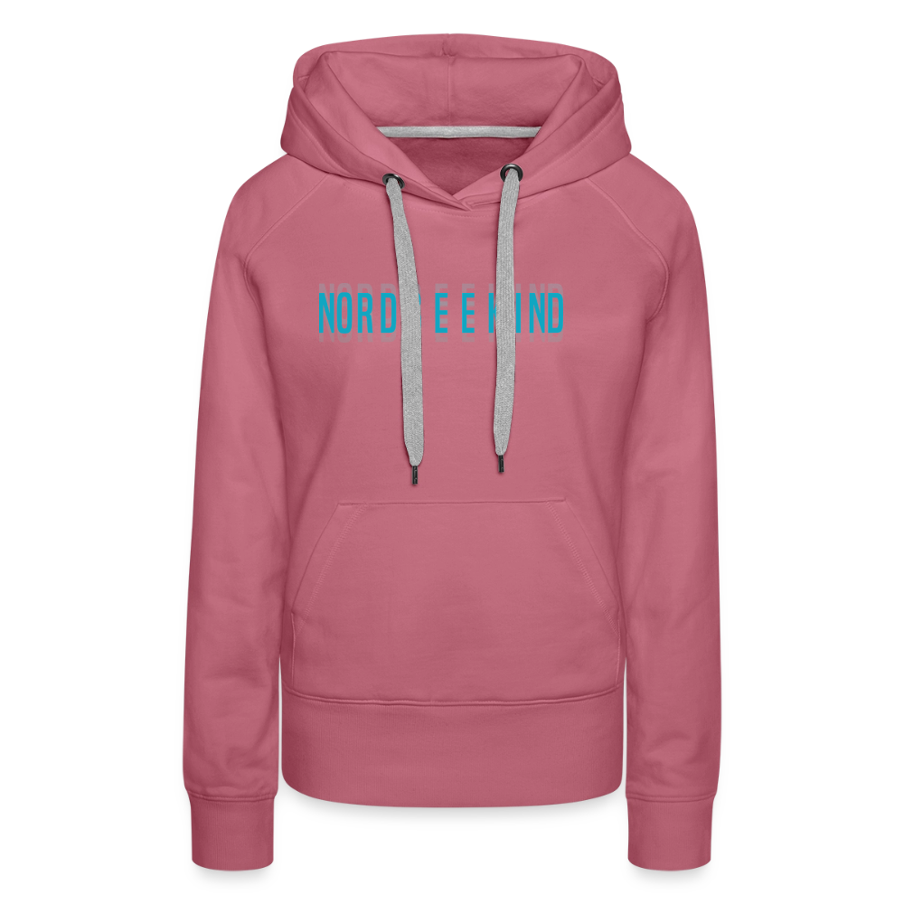 Nordseekind Damen Premium Hoodie - Malve