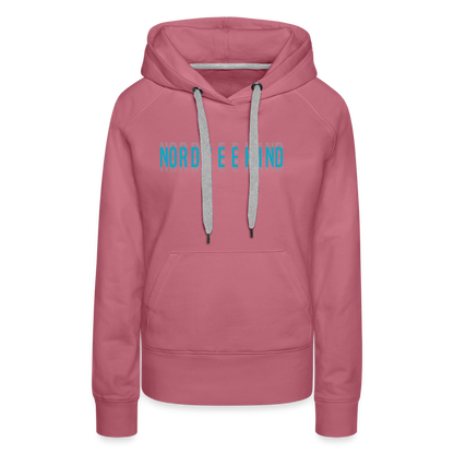 Nordseekind Damen Premium Hoodie - Malve