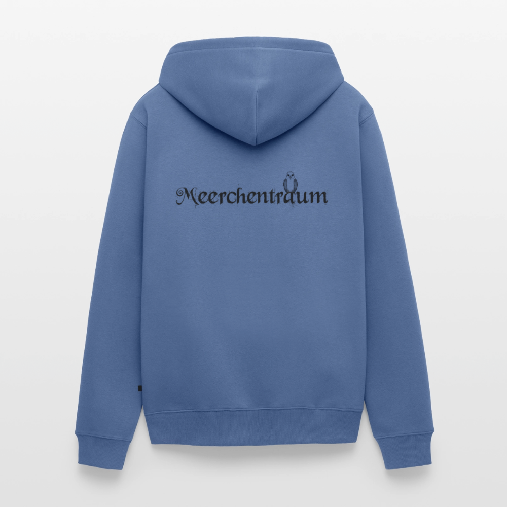 Meerchentraum -  Herren Premium Kapuzenjacke - Taubenblau