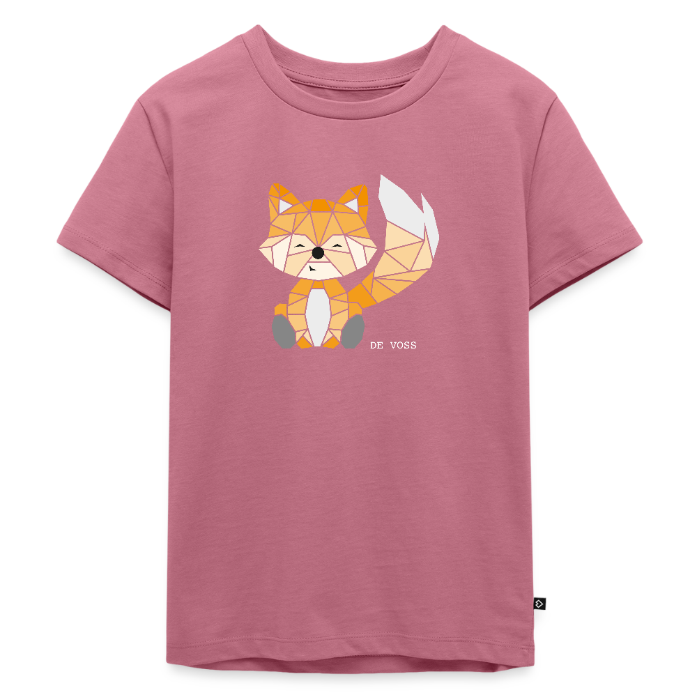 Kinder Premium T-Shirt - De Voss (weiss) - Mauve
