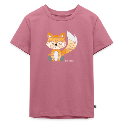 Kinder Premium T-Shirt - De Voss (weiss) - Mauve