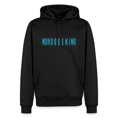 Nordseekind Herren Premium Hoodie - Schwarz