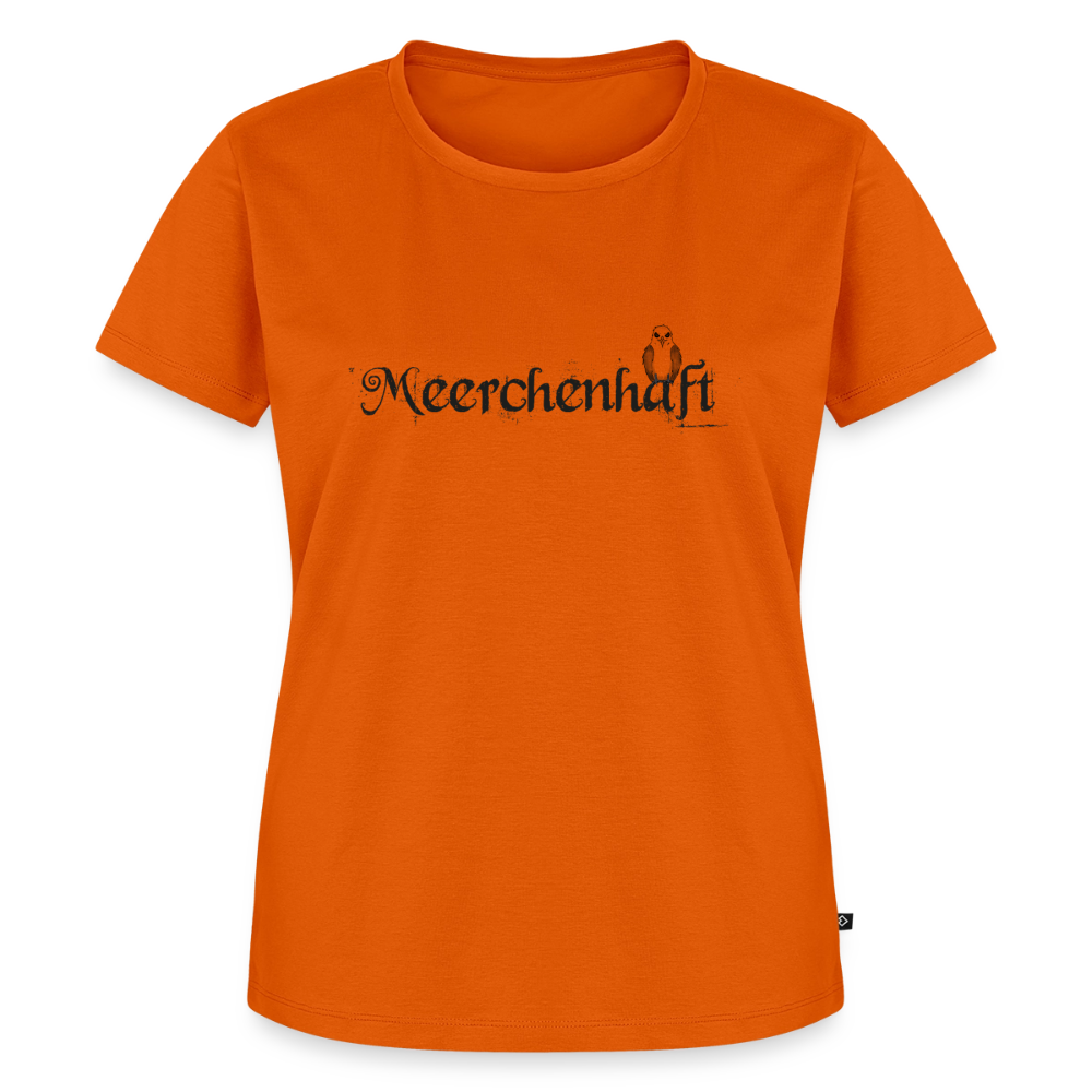 Meerchenhaft Damen Premium T-Shirt im nordischen Stil - Orange 