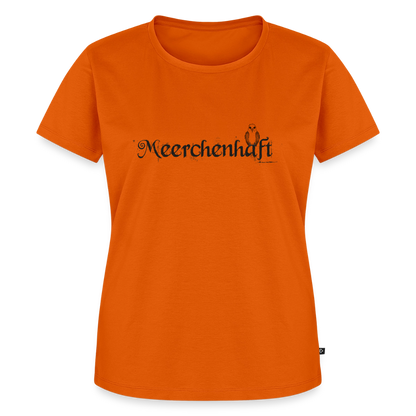 Meerchenhaft Damen Premium T-Shirt im nordischen Stil - Orange 