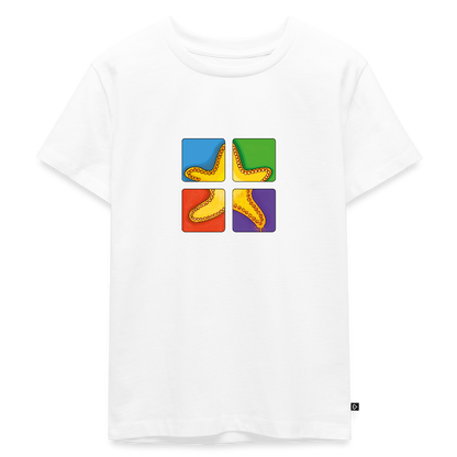 Kinder Premium T-Shirt - Seestern - Weiß