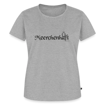 Meerchenhaft Damen Premium T-Shirt im nordischen Stil - Grau meliert