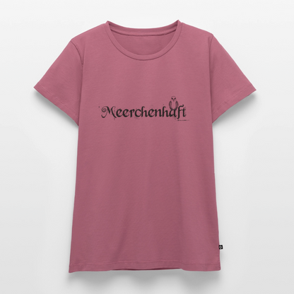 Meerchenhaft Damen Premium T-Shirt im nordischen Stil - Mauve