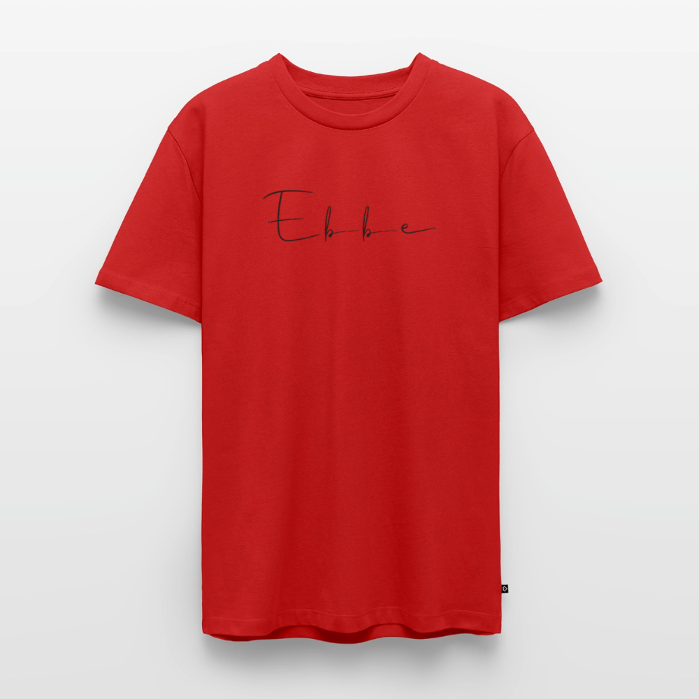 Ebbe - Herren Premium Bio T-Shirt - Rot