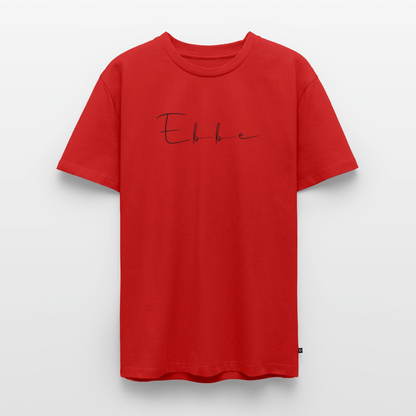 Ebbe - Herren Premium Bio T-Shirt - Rot