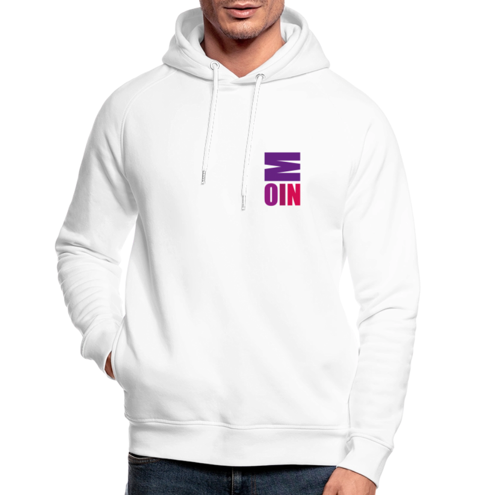 Unisex Bio-Hoodie - Moin - Weiß