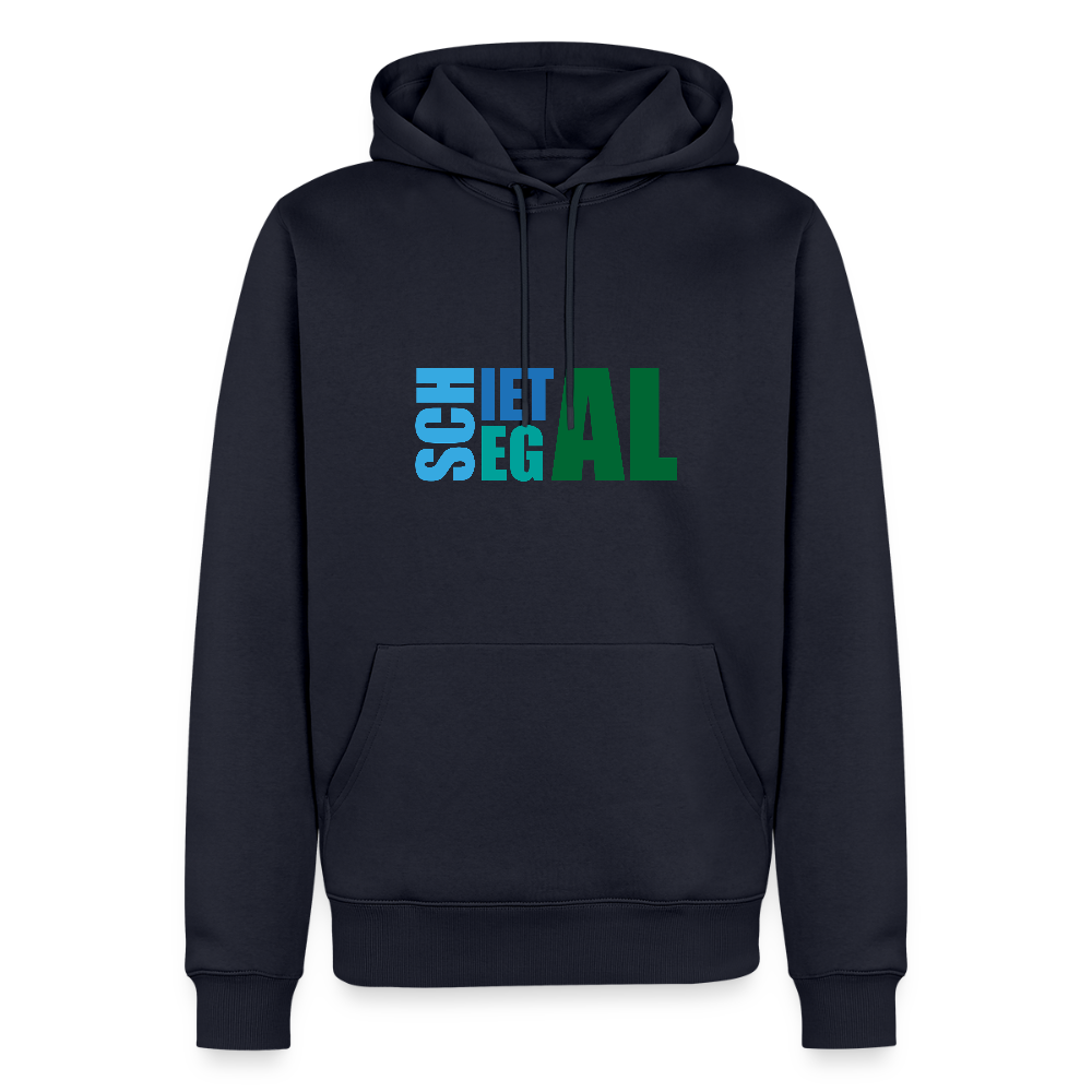 Herren Premium Hoodie - Schietegal - Navy