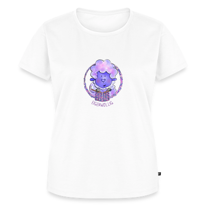Frauen Premium T-Shirt - Eigenwollig - Weiß