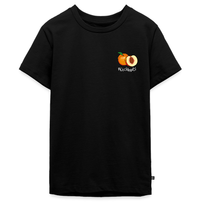 Teenager Premium T-Shirt - Plüschappel (weiss) - Schwarz