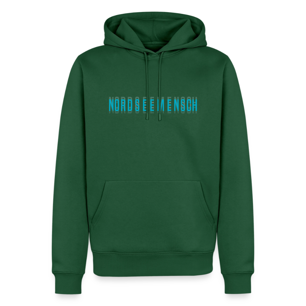 Nordseemensch - Herren Premium Hoodie - Flaschengrün