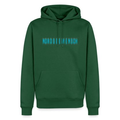 Nordseemensch - Herren Premium Hoodie - Flaschengrün